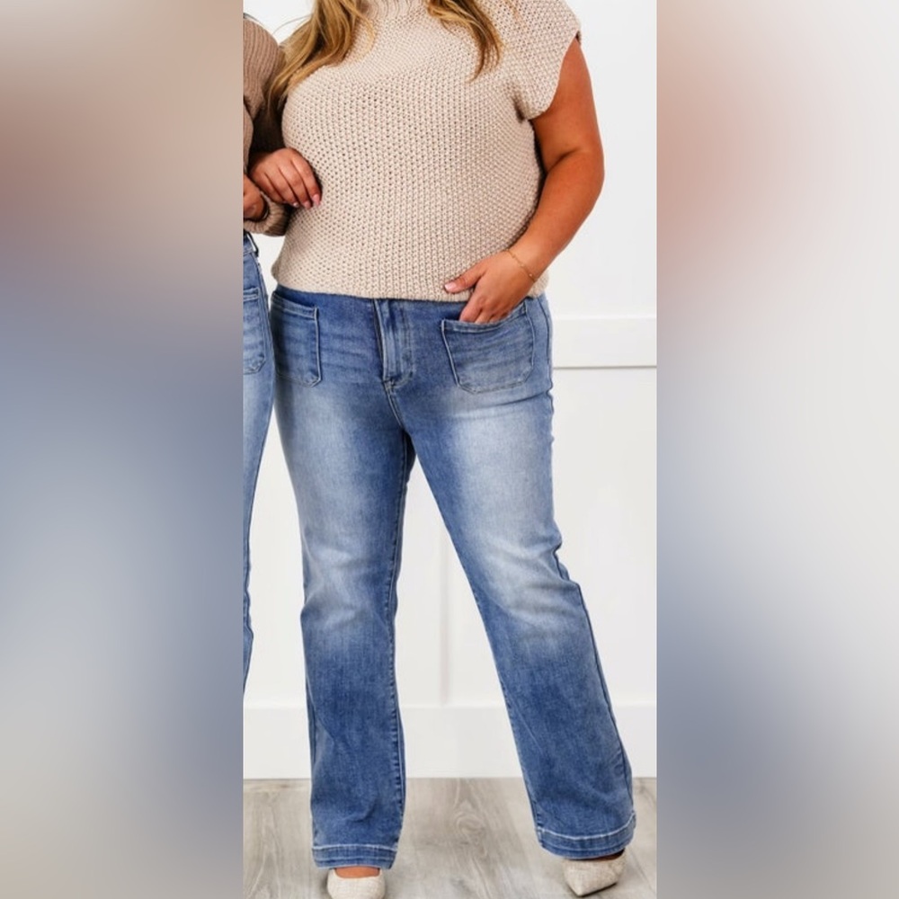 Risen straight leg Jeans size 2XL